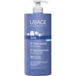 Uriage - Bébé 1st Cleansing Cream - 1000ml - Zeepvrije Reiniging - Natuurlijke Ingrediënten