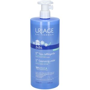 Uriage - Bébé 1st Cleansing Water - 1000ml - Zacht Reinigingswater - Natuurlijke Ingrediënten