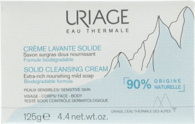 Uriage - Solid Cleansing Cream - Gezichtsreiniging - Voor Droge Huid - Zeepvrij