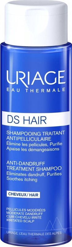 Uriage DS HAIR Anti-Dandruff Treatment Shampoo Anti-Ross Shampoo voor Geirriteerde Hoofdhuid 200 ml