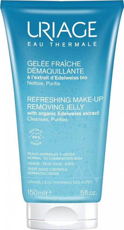Uriage - Refreshing Make-Up Removing Jelly - 150 ml - Verfrissende Jelly
