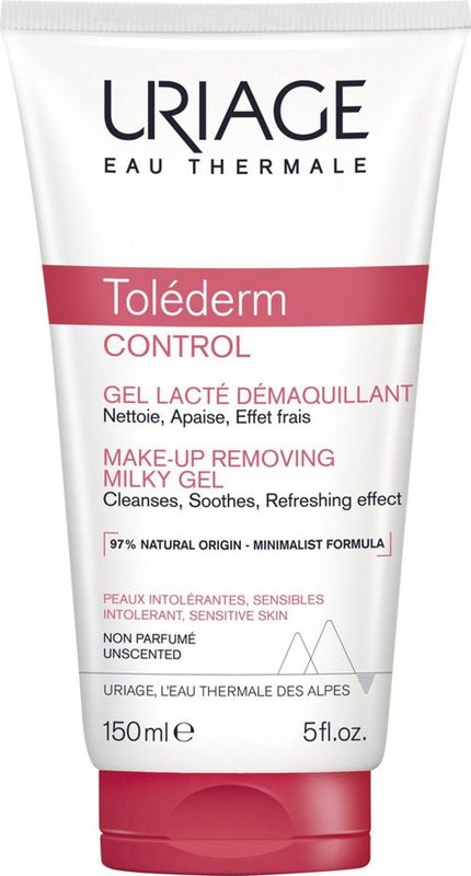 Uriage - Toléderm - Make-Up Removing Milky Gel - 200ml - Natuurlijke Ingrediënten