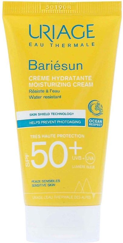 Uriage - Bariésun - Sun Crème SPF50 - 50 Milliliter - Bescherming Tegen UVA en UVB
