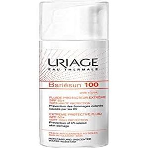 Uriage Bariésun 100 Extreme Protective Fluid SPF 50+ beschermende fluid voor een zeer gevoelige of intolerante huid SPF 50+ 50 ml