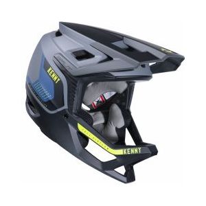 kenny split volgelaatshelm grijs