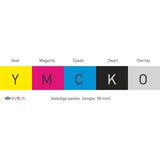 Evolis - Badgy YMCKO - Afdruklint - 100 Afdrukken - Fotorealistische Afbeeldingen