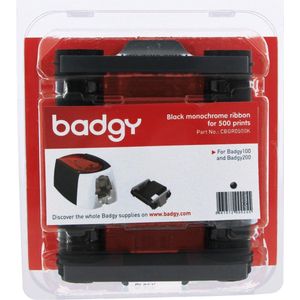 Evolis - Etiketteringstape - Lint - Zwart - Geschikt voor Badgy-kaartprinter