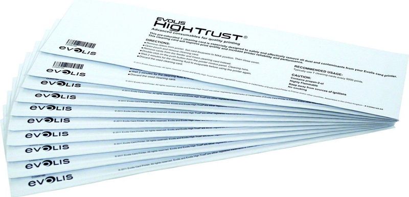 Evolis T card cleaning kit ACL004