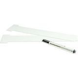 Evolis - Schoonmaakset - 2 T-kaarten - 1 Pen - Printer Accessoires