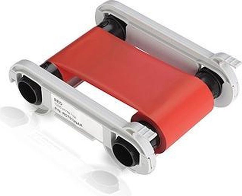 Evolis - Rood - Kleurenlint - Geschikt voor Zenius - Tot 1000 Kaarten