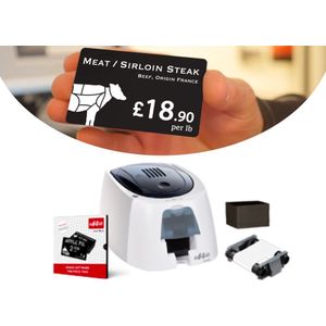 Edikio - Access - Cardprinter - Zwart - Inclusief Edikio Lite Software en Mat Zwarte Kaarten