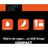 Ixon - Compact - Regenjas - 100% Waterdicht - Polyester met Polyurethaan Coating