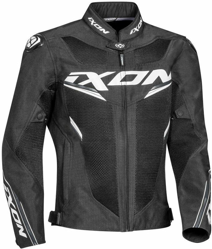 Ixon - Draco - Jas - Zwart - Adventure/Trail en Road/Touring met Bepantsering