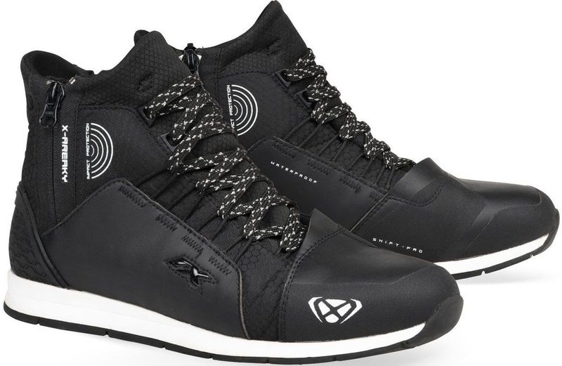 IXON - Freaky WP - Motorlaarzen - Zwart - Polyurethaan Suède