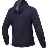 Ixon - Touchdown L - Textiele Motorjas - Marineblauw Zilver