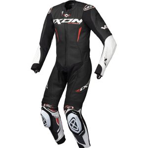 Ixon - Vortex 3 - Motorpak - Zwart - Leer en Nylon - Gevoerd met Lycra