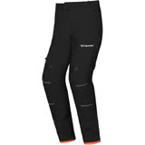 Ixon - M-Skd PT - Textiele Motorbroek - Zwart/Rood - CE Level 1 Bescherming, Waterproof