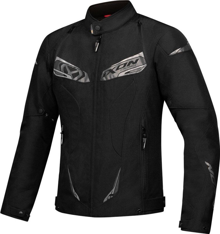 Caliber - Textiel Roadsterjack - Zwart - Polyester - Regular Fit