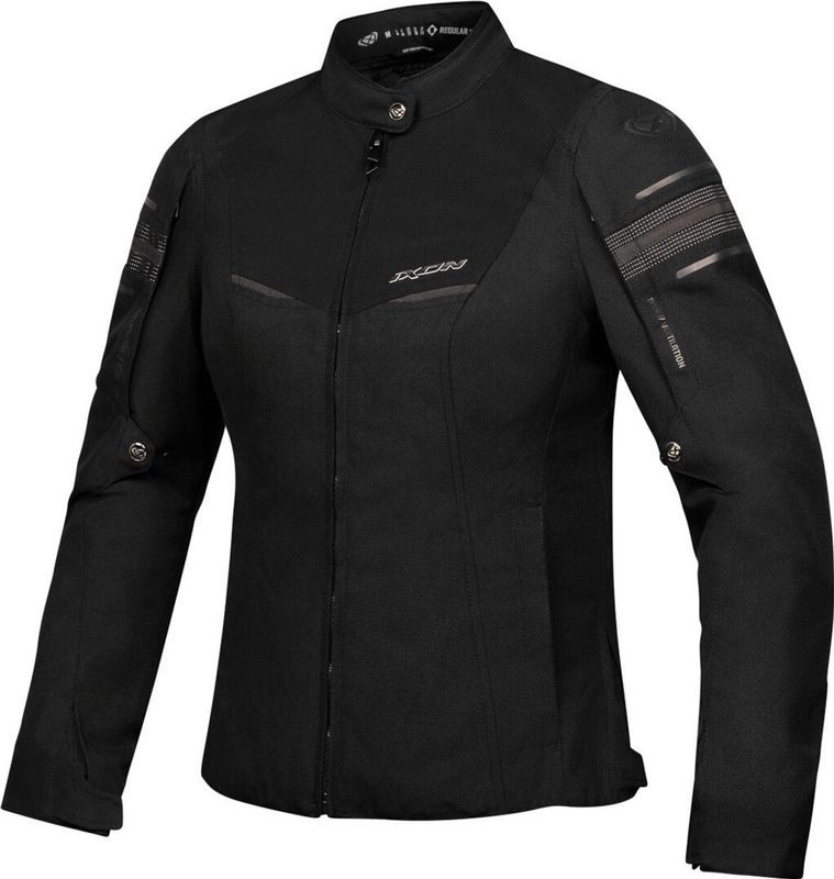 Ixon - Wilana - Jas - Zwart - Waterdicht, Uitneembare Thermische Voering