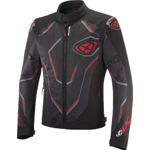 IXON - Demoniak - Motorjas - Zwart - Synthetisch - Geschikt voor Alle Seizoenen