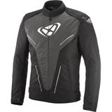 Ixon - Prodigy - Waterdichte Textiele Motorjas - Zwart Antraciet Wit