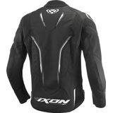 Ixon - Wonder-SP - Motorjas - Zwart Wit - Rundleder