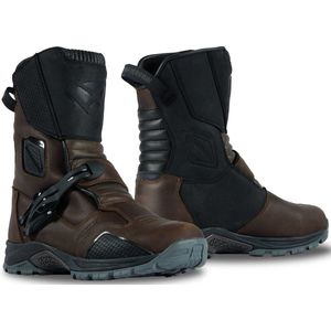 Ixon - Klay WP - Motorlaarzen - Bruin Zwart - Waterdicht