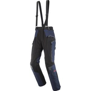 Ixon - Odin PT L - Motorbroek - Marineblauw Zwart Bright Rood - Waterdicht