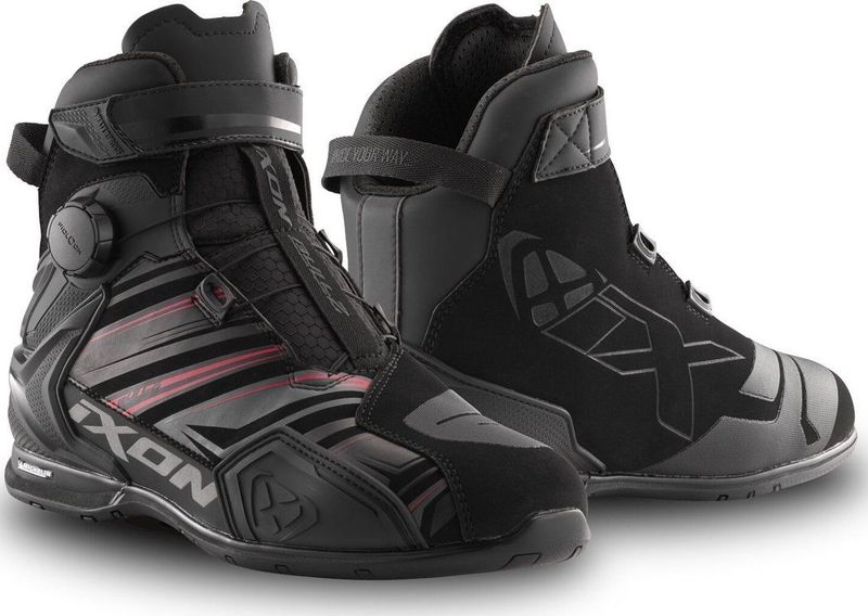 Ixon - Bull 2 WP Ultra - Motorschoenen - Zwart - Leer