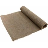 Chaks - Tafelloper - Lichtgrijs - Jute - 29 x 500 cm