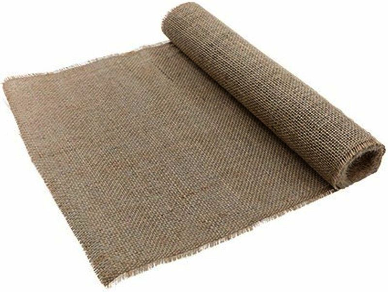 Chaks - Tafelloper - Lichtgrijs - Jute - 29 x 500 cm