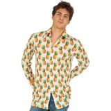 Foute Hawaii blouse ananas verkleed shirt/kostuum voor heren - Carnavalskleding verkleedoutfit