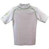 Aqua Lung Sport Rashguard - UV-shirt - Heren Wit Groen
