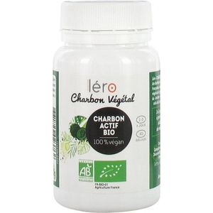 Léro Charbon Végétal Actif Bio 45 Capsules