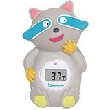 Badabulle B037002 badthermometer 'wasbeer', meerkleurig