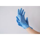 Polysem - Nitril Handschoenen - Blauw - Nitril - Voor Eenmalig Gebruik