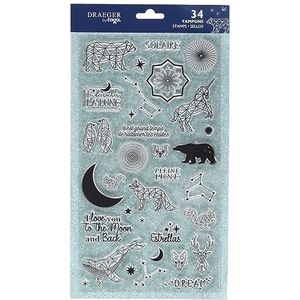 DRAEGER PARIS 1886 Siliconen pads, transparant, 17 x 31 cm