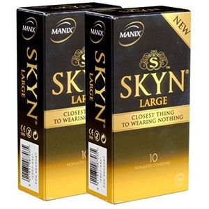 Manix Skyn Large 20 (2 x 10) latexvrije XXL condooms - voordeelverpakking