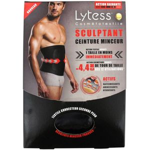 LYTESS - Afslankende Ceintuur - Zwart - Textiel