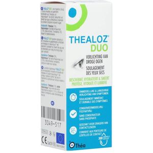Thealoz Duo - Oogdruppels - 10 ml - Conserveermiddelvrij - Fosfaatvrij