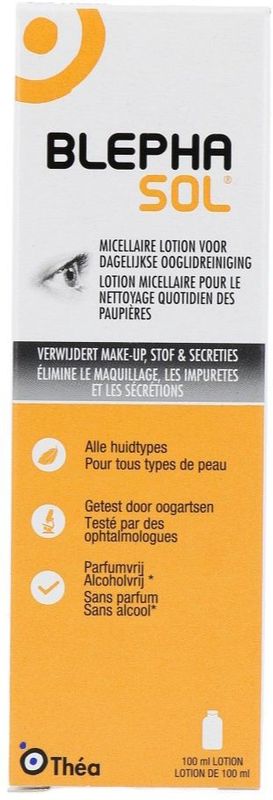 Blephasol - Lotion - 100ml - Zachte Reiniger voor Gevoelige Oogleden