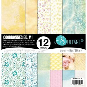 Sultane creatief papier, kleur, groot