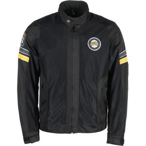 Helstons - Elron - Motorjas - Zwart - Tissu Mesh