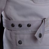 Helstons - Hoggar - Motorjas - Zilver - Polyester - CE Level 1 Bescherming