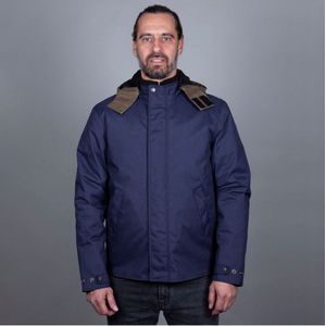 Helstons - Flame - Motorjas - Blauw - Kaki