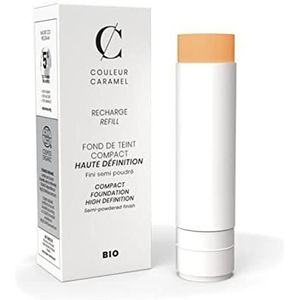 Couleur Caramel - Refill High Definition Foundation - n°14 Golden Beige - Crèmepotlood