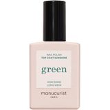 manucurist - Green Top Coat - Top Coat - Transparant - 15 ml
