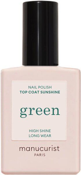 manucurist - Green Top Coat - Top Coat - Transparant - 15 ml