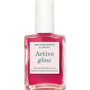 manucurist Nail & Hand Care Active Glow Blueberry Nagellak, 15 ml