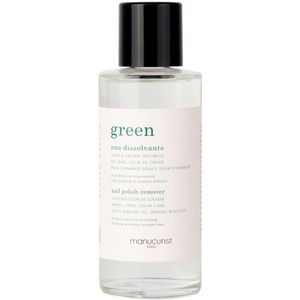 manucurist Paris Nagels Nagellak Groene nagellak remover 100 ml (€ 141,20 / 1 l)